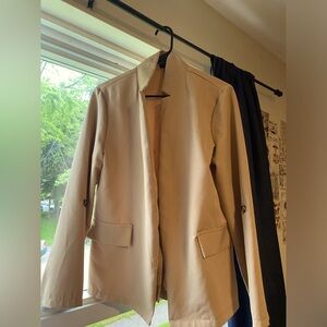 beige women’s blazer